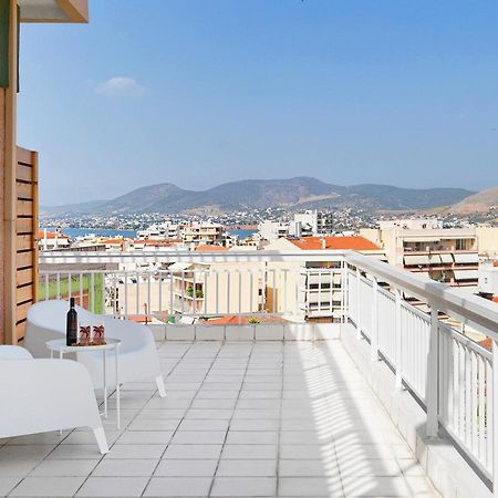 Modern Penthouse Overlooking Halkis Chalkís エクステリア 写真