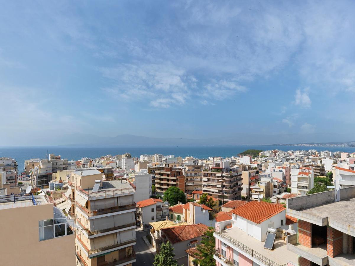 Modern Penthouse Overlooking Halkis Chalkís エクステリア 写真