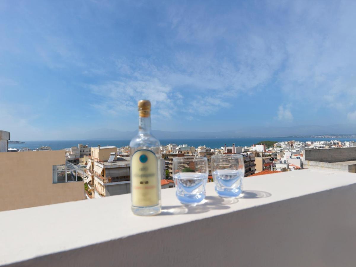 Modern Penthouse Overlooking Halkis Chalkís エクステリア 写真